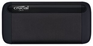 Crucial X8 Portable SSD 2.5", 1TB цена и информация | Жёсткие диски (SSD, HDD) | pigu.lt