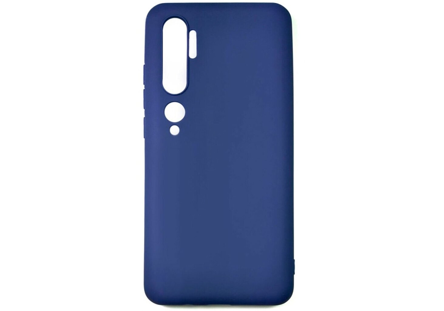 Evelatus Soft Silicone Case, skirtas Xiaomi Mi Note 10, mėlynas kaina ir informacija | Telefono dėklai | pigu.lt