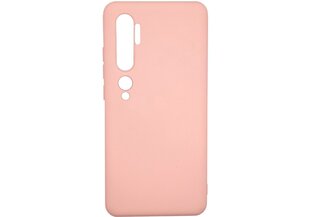 Evelatus Soft Silicone Case, skirtas Xiaomi Mi Note 10, rožinis kaina ir informacija | Telefono dėklai | pigu.lt