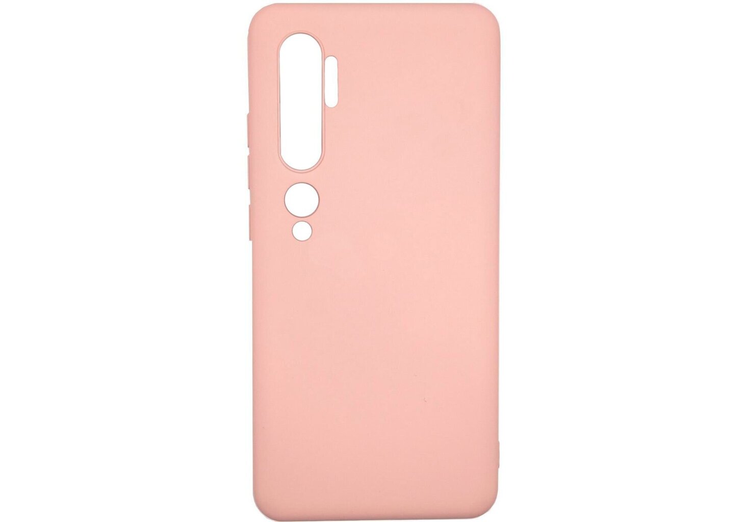 Evelatus Soft Silicone Case, skirtas Xiaomi Mi Note 10, rožinis kaina ir informacija | Telefono dėklai | pigu.lt