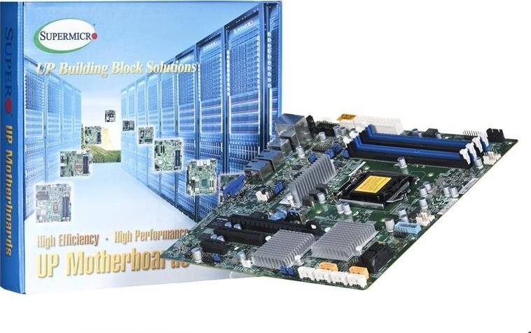 SuperMicro MBD-X11SSI-LN4F-O kaina ir informacija | Pagrindinės plokštės | pigu.lt