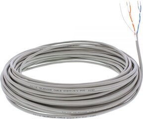 InLine Kabel Telefoniczny 4 żyły, 2x2x06mm, ekranowany, 25m (69980C) цена и информация | Кабели и провода | pigu.lt