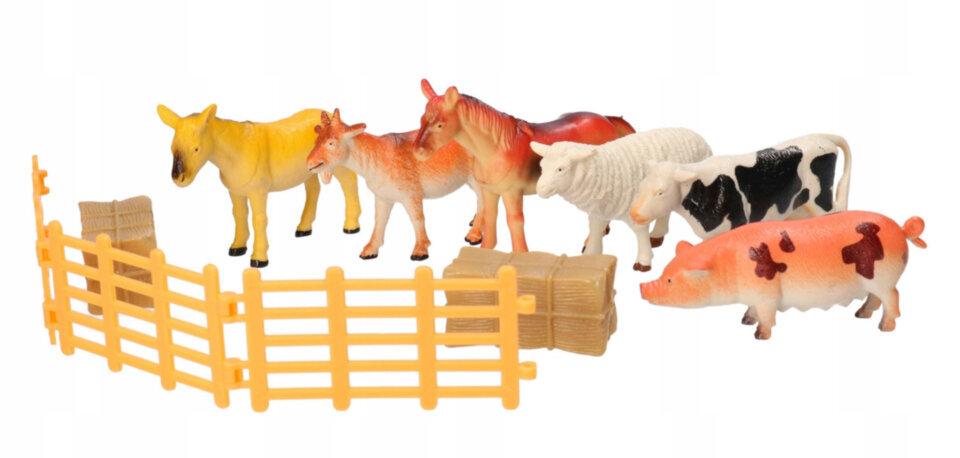 Naminių gyvūnėlių figūrėlės Jin, 8-10 cm kaina ir informacija | Lavinamieji žaislai | pigu.lt