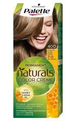 Стойкая краска для волос Schwarzkopf Palette Permanent Natural Colors, 400 Medium Blond цена и информация | Краска для волос | pigu.lt