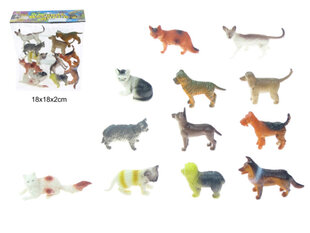 Gyvūnų figūrėlės Jin, 8-10 cm kaina ir informacija | Lavinamieji žaislai | pigu.lt