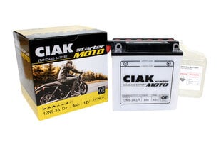 Akumuliatorius CIAK 12N9-3A 9Ah 12V kaina ir informacija | Moto akumuliatoriai | pigu.lt