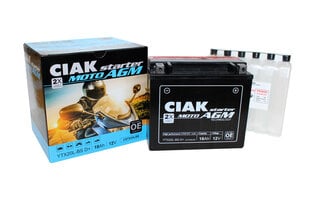 Аккумулятор CIAK YTX20L-BS 18Ач 12В цена и информация | Мото аккумуляторы | pigu.lt