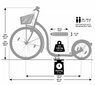 Paspirtukas Kickbike City G4, baltas kaina ir informacija | Paspirtukai | pigu.lt