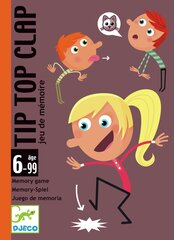 Карточная игра - Тип топ клап!, Djeco DJ05120 цена и информация | Настольные игры, головоломки | pigu.lt