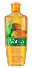 Migdolų aliejus plaukams Dabur Vatika Almond, 200 ml цена и информация | Средства для укрепления волос | pigu.lt