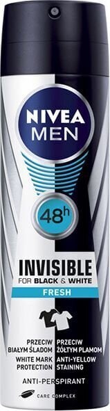 Purškiamas dezodorantas Nivea Invisible Fresh, 150 ml kaina ir informacija | Dezodorantai | pigu.lt
