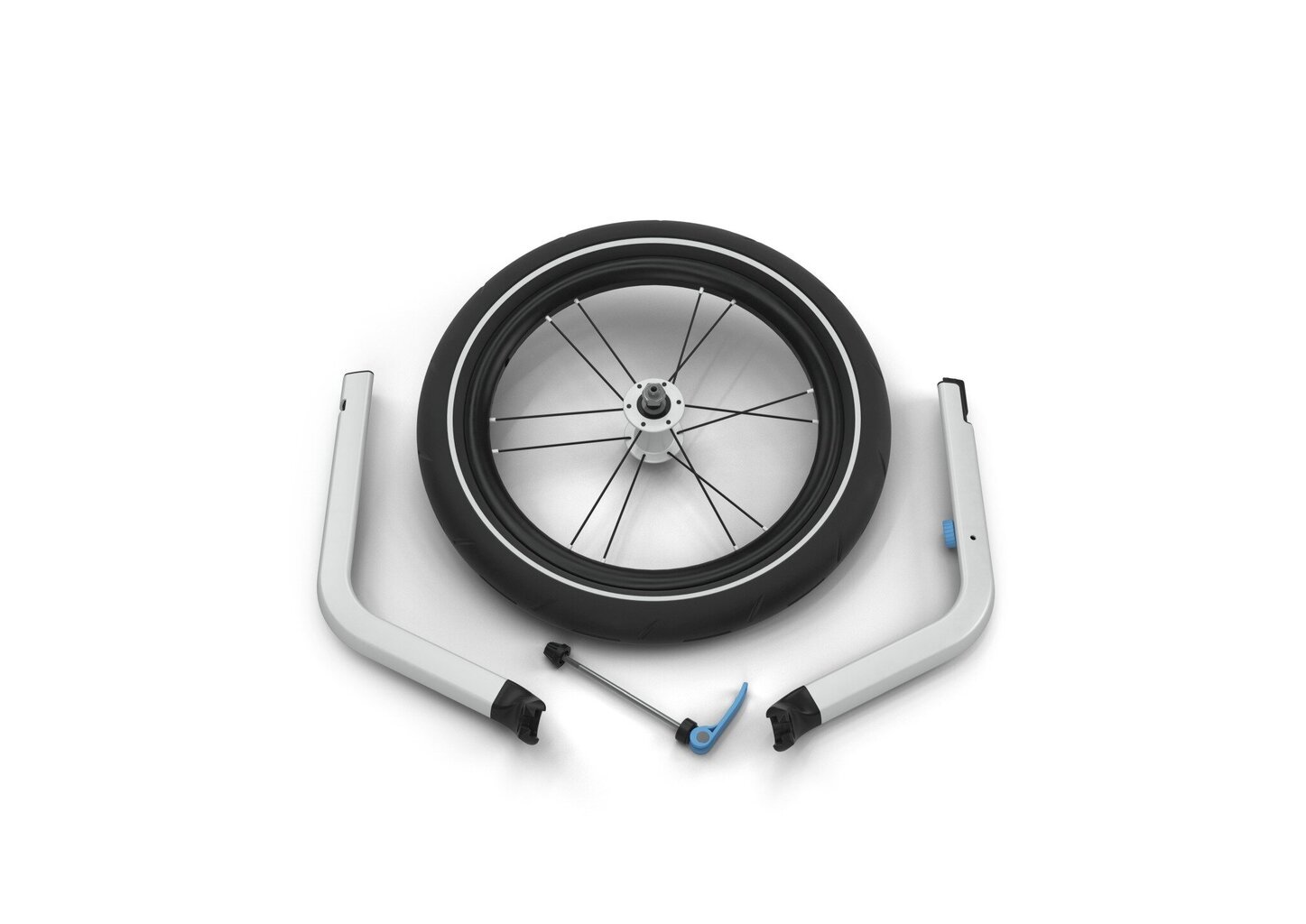 Vaikiškas dviračio vežimėlis Chariot Jog Kit 1 – Lite/Cross kaina ir informacija | Dviračių priekabos, vėžimėliai | pigu.lt