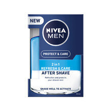 Losjonas po skutimosi vyrams Nivea Men Protect & Care 2in1 100 ml цена и информация | Skutimosi priemonės ir kosmetika | pigu.lt