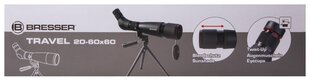 Bresser Travel 20–60x60 Spotting Scope kaina ir informacija | Žiūronai | pigu.lt