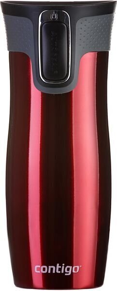 Termopuodelis Contigo West loop 470ml, Red, 2095849 цена и информация | Termosai, termopuodeliai | pigu.lt