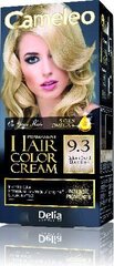 Стойкая краска для волос Delia Cameleo HCC Omega+ nr 9.3 Golden Blond цена и информация | Краска для волос | pigu.lt