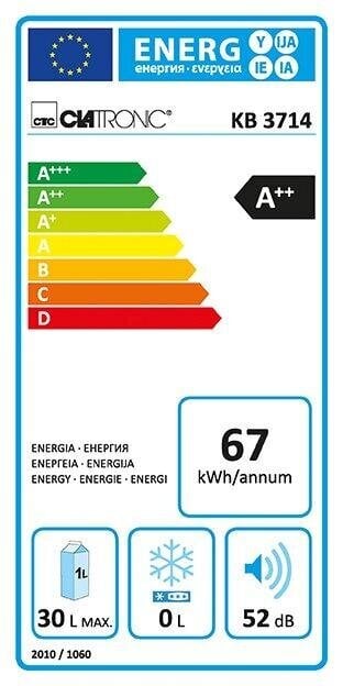 Clatronic KB 3714 30L kaina ir informacija | Automobiliniai šaldytuvai | pigu.lt