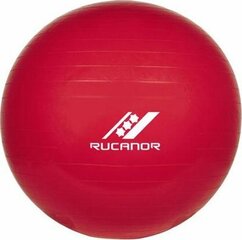 Gimnastikos kamuolys Rucanor Meteor Fitness 75 cm, raudonas kaina ir informacija | Gimnastikos kamuoliai | pigu.lt