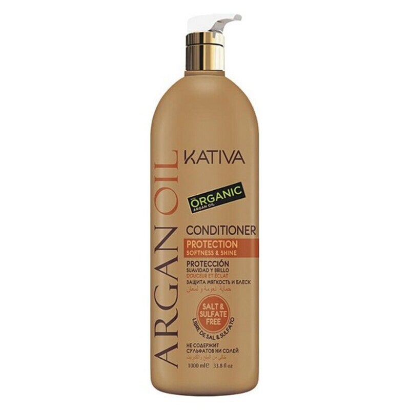 Kondicionierius Argan Oil Kativa, 1000 ml цена и информация | Balzamai, kondicionieriai | pigu.lt