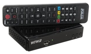 ТВ тюнер WIWA H.265 2790Z (DVB-T) цена и информация | Видеопроигрыватели | pigu.lt