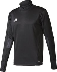 Džemperis Adidas Tiro 17, juodas kaina ir informacija | Futbolo apranga ir kitos prekės | pigu.lt