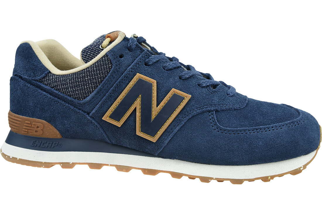 Kedai vyrams New Balance Buty męskie ML574SOH, mėlyni kaina ir informacija | Kedai vyrams | pigu.lt