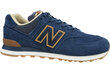 Kedai vyrams New Balance Buty męskie ML574SOH, mėlyni kaina ir informacija | Kedai vyrams | pigu.lt