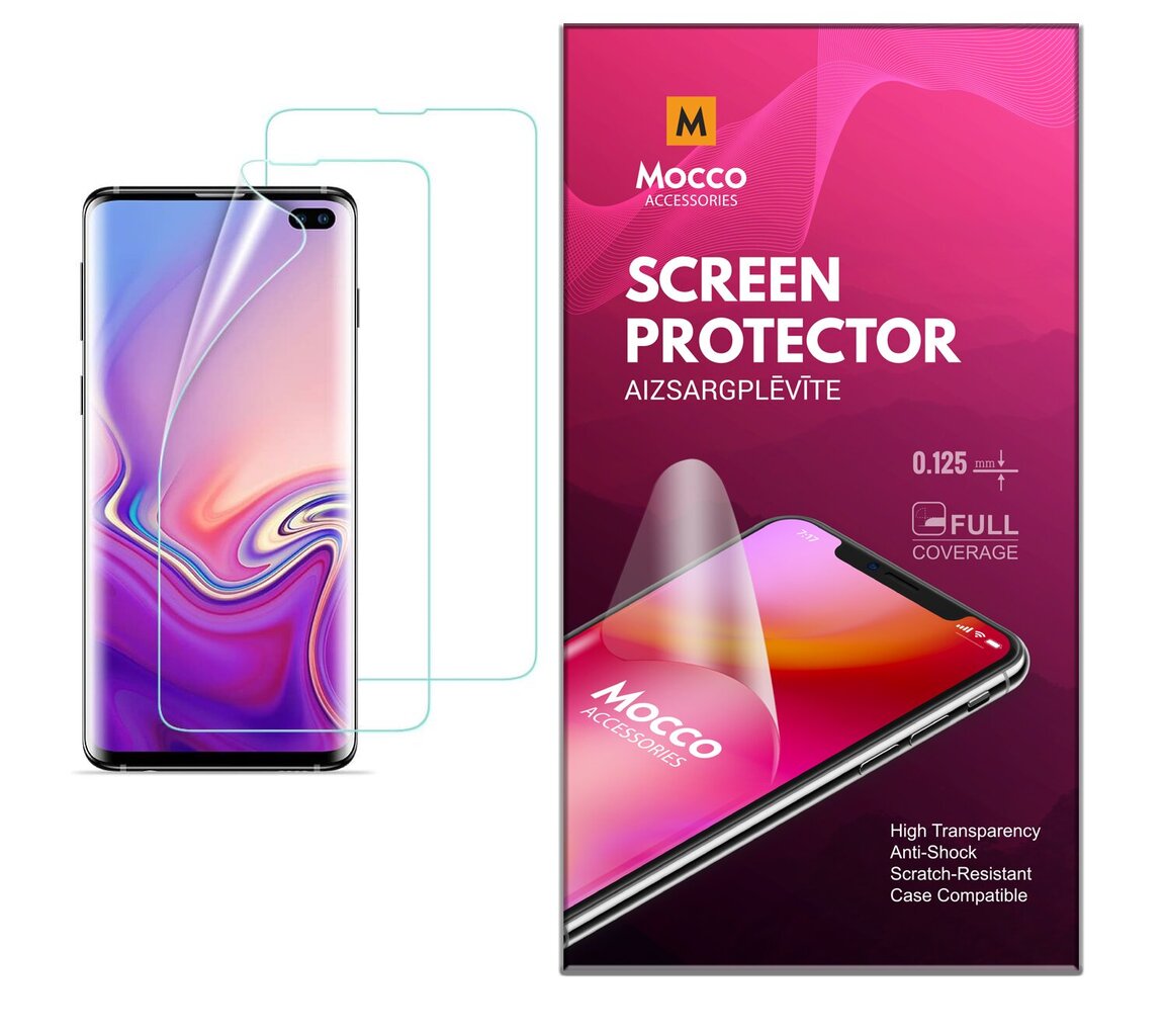 Mocco Full Coverage 0.125mm Clear Screen Protector for Xiaomi Mi Note 10 / Note 10 Pro (EU Blister) kaina ir informacija | Apsauginės plėvelės telefonams | pigu.lt