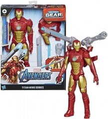 Figūrėlė Hasbro Marvel Avengers Blast Gear Iron Man, 30 Cm kaina ir informacija | Žaislai berniukams | pigu.lt