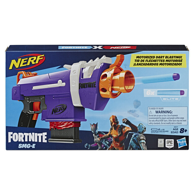 Žaislinis ginklas-blasteris Hasbro Nerf Fortnite SMG kaina ir informacija | Žaislai berniukams | pigu.lt