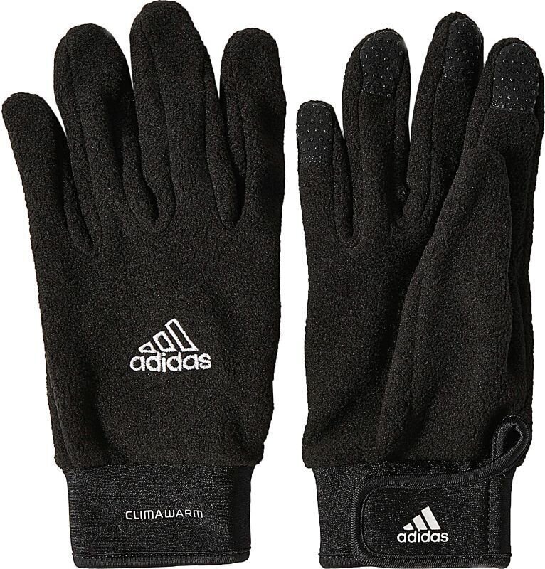 Adidas Fieldplayer futbolo pirštinės 033905, juodos kaina ir informacija | Futbolo apranga ir kitos prekės | pigu.lt