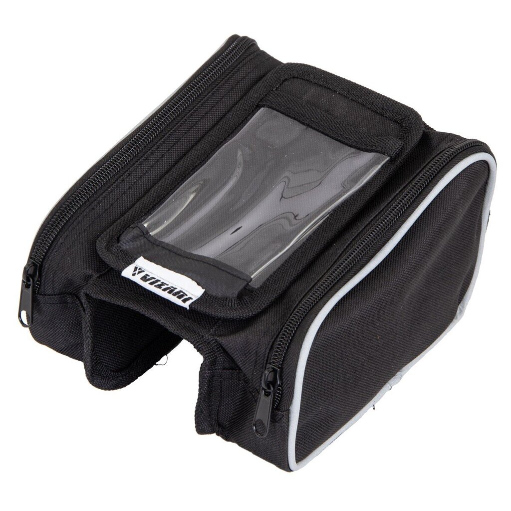 Dviračio rėmo krepšys Vizari K-076 su telefono dėklu kaina ir informacija | Krepšiai, telefonų laikikliai | pigu.lt