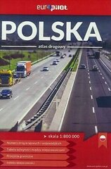 Польский атлас дорог EuroPilot, масштаб 1:800 000 цена и информация | Учебники | pigu.lt