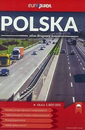 Lenkijos kelių atlasas EuroPilot, 1:800 000 kaina ir informacija | Vadovėliai | pigu.lt