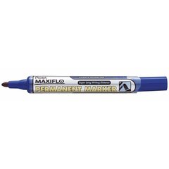 Permanentinis žymeklis Pentel Maxiflo NLF50 mėlyna 12 vnt. kaina ir informacija | Rašymo priemonės | pigu.lt