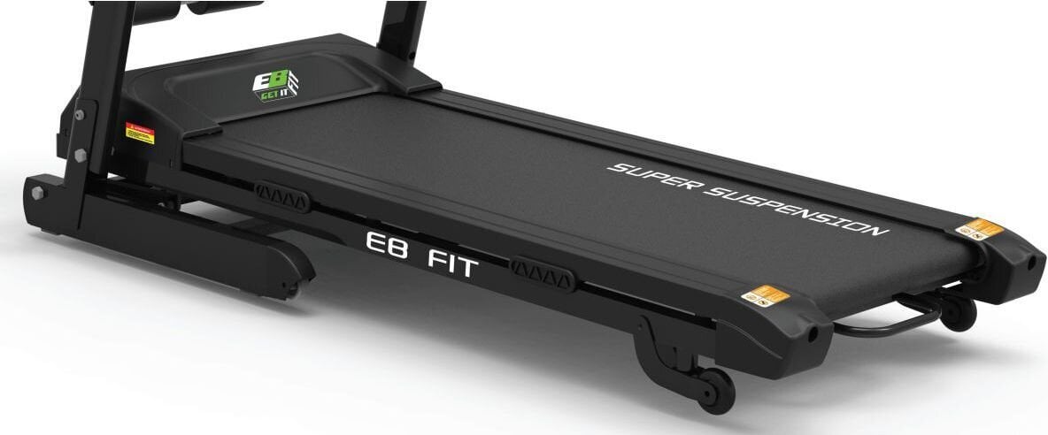Bėgimo takelis EB Fit W500, juodas kaina ir informacija | Bėgimo takeliai | pigu.lt