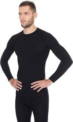 Brubeck Футболки Active Wool Black цена и информация | Нательные майки для мужчин | pigu.lt