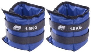 Svoriai rankoms ir kojoms EB Fit, 2x1.5 kg kaina ir informacija | Svoriai, svarmenys, grifai | pigu.lt