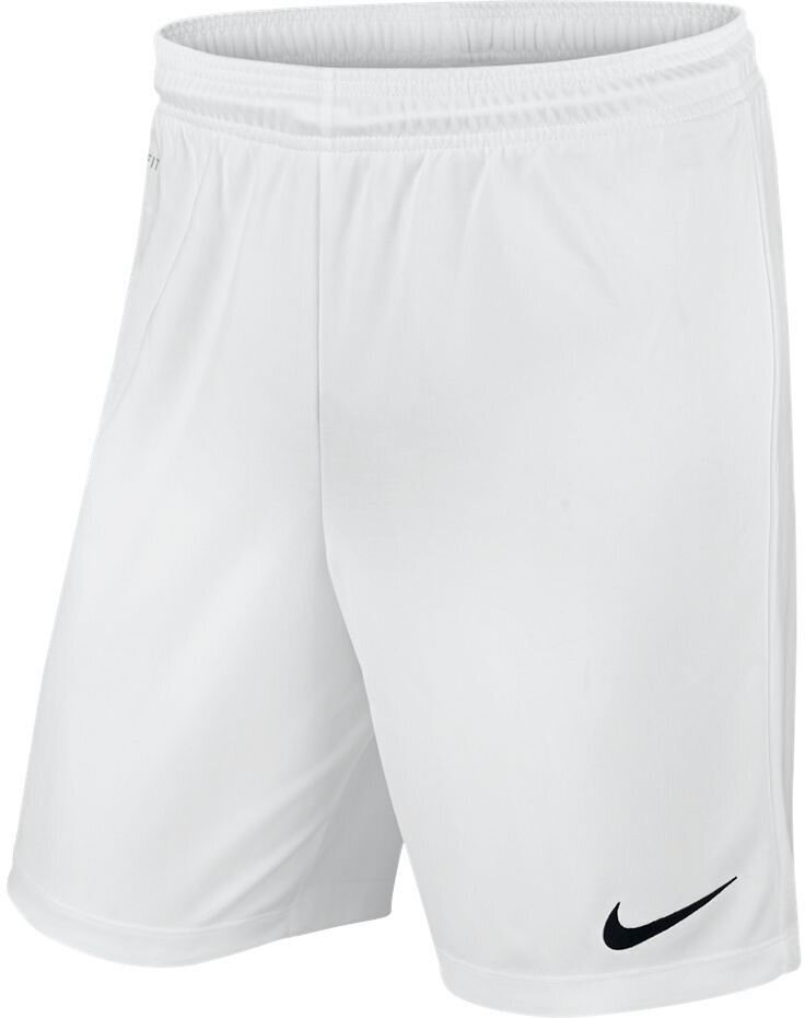 Futbolo šortai Nike Park II Knit Short NB JR, S, balti цена и информация | Futbolo apranga ir kitos prekės | pigu.lt