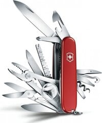 Kišeninis peilis Victorinox Swiss Champ, 33 funkcijų kaina ir informacija | Turistiniai peiliai, daugiafunkciniai įrankiai | pigu.lt