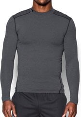 Спортивная мужская футболка Under Armor Mock M 1265648-090, серая цена и информация | Мужское термобелье | pigu.lt