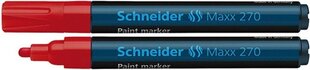 Žymeklis Schneider 270 aliejinis, raudonas 1-3 mm kaina ir informacija | Rašymo priemonės | pigu.lt