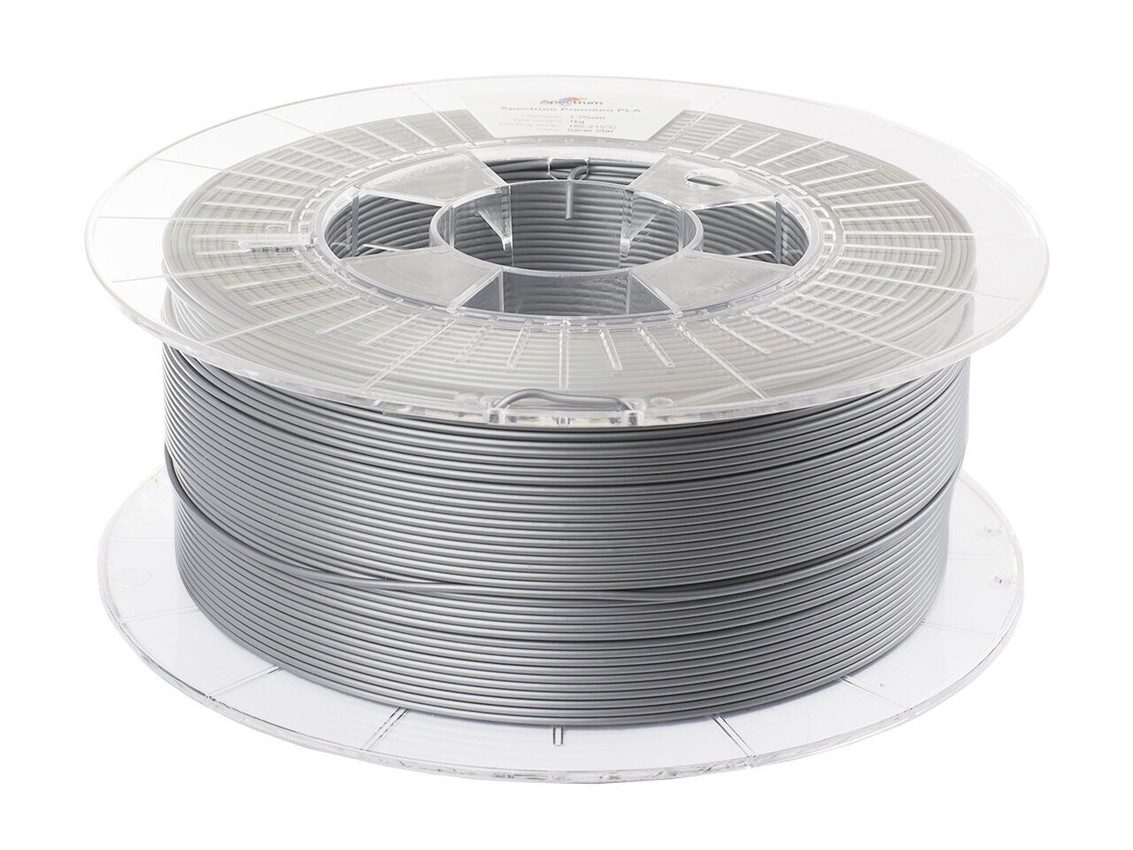 Filamentas Filament Premium PLA 1.75mm SILVER STAR 1kg цена и информация | Išmanioji technika ir priedai | pigu.lt