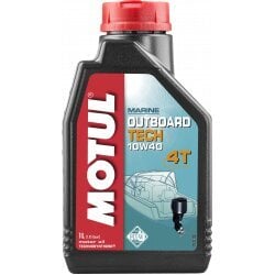 Alyva MOTUL OUTBOARD TECH 4T 10W40 1L kaina ir informacija | Kitos alyvos | pigu.lt