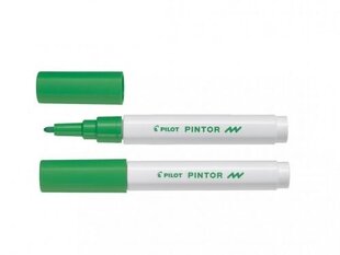 Маркер Pilot Pintor, зеленый цвет цена и информация | Kanceliarinės prekės | pigu.lt