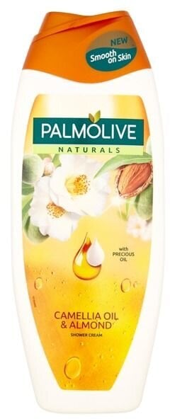 Kreminė dušo želė Palmolive Camellia Oil and Almond, 500ml kaina ir informacija | Dušo želė, aliejai | pigu.lt