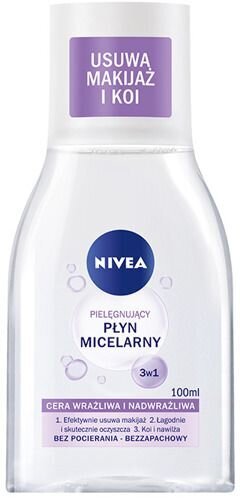 Micelinis vanduo Nivea Caring 3in1, 100 ml kaina ir informacija | Veido prausikliai, valikliai | pigu.lt