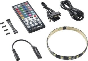 CableMod CM-LED-30-D30RGBW-RK kaina ir informacija | Korpusų priedai | pigu.lt