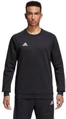 Мужской джемпер Adidas Core18 Sw Top, черный цена и информация | Мужские толстовки | pigu.lt