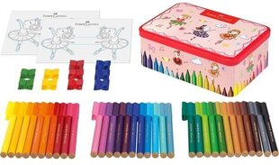 Фломастеры Faber-Castell Connector ballerina, 33 цветов цена и информация | Принадлежности для рисования, лепки | pigu.lt